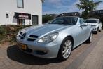 Mercedes SLK-klasse 200 K Aut AIRSCARF|LEDER|STOELVERWARMING, Auto's, Automaat, Achterwielaandrijving, Gebruikt, Zwart