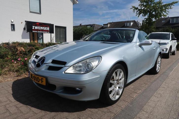 Mercedes SLK-klasse 200 K Aut AIRSCARF|LEDER|STOELVERWARMING, Auto's, Mercedes-Benz, Particulier, Te koop, SLK, ABS, Airbags, Airconditioning