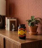 Vintage Scheurich vaas (HKliving stijl), Overige kleuren, Aardewerk of Porselein, Ophalen of Verzenden, Zo goed als nieuw