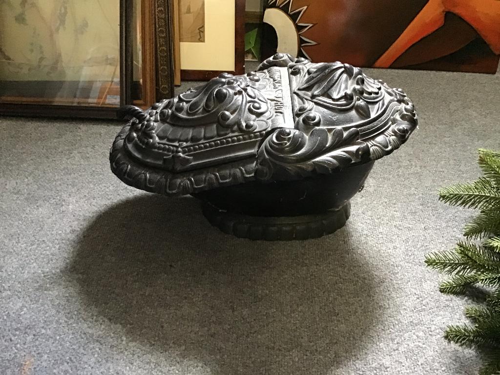 Gietijzeren schildpad kolenkit, Ophalen, Gebruikt, Vrijstaande haard, Overige soorten