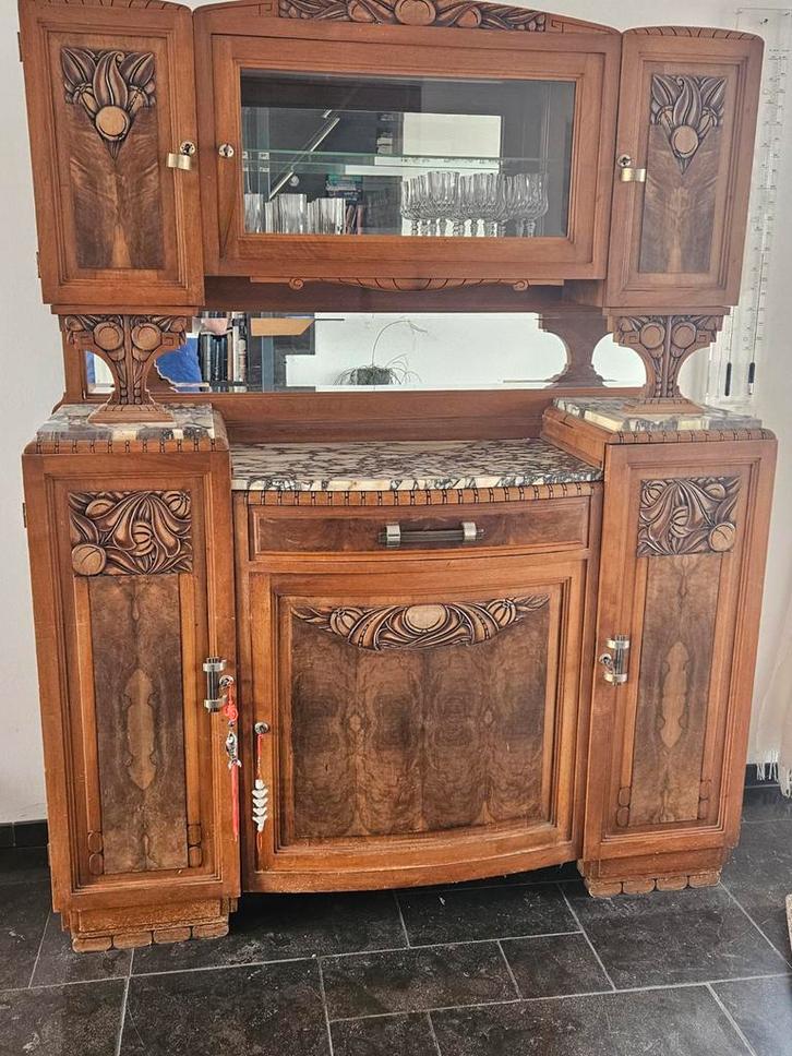Art Deco buffetkast, Antiek en Kunst, Antiek | Meubels | Kasten, Ophalen