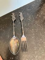 H. Hooijkaas verzilverd Kinderbestek, Ophalen of Verzenden