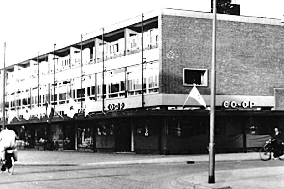 914425 Hoogvliet ZH 1961 Gelopen met postzegel, Ophalen of Verzenden, 1960 tot 1980, Gelopen, Zuid-Holland