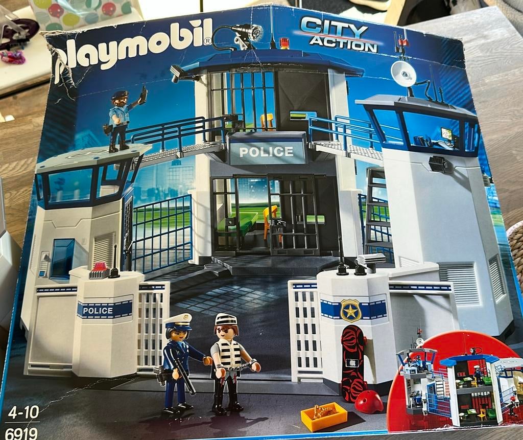Playmobil City Action Politiebureau 6919, Ophalen, Gebruikt, Complete set