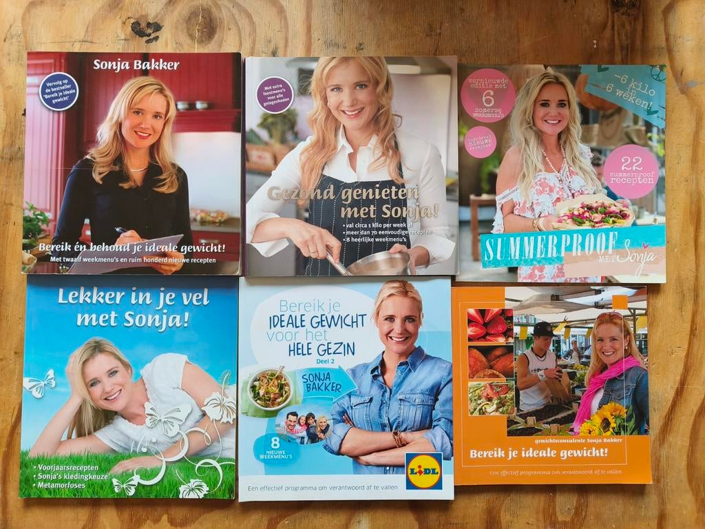 Sonja Bakker boeken, Boeken, Ophalen of Verzenden, Gelezen, Dieet en Voeding, Sonja Bakker