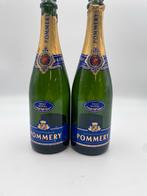 Twee lege Pommery champagneflessen, Ophalen of Verzenden, Gebruikt