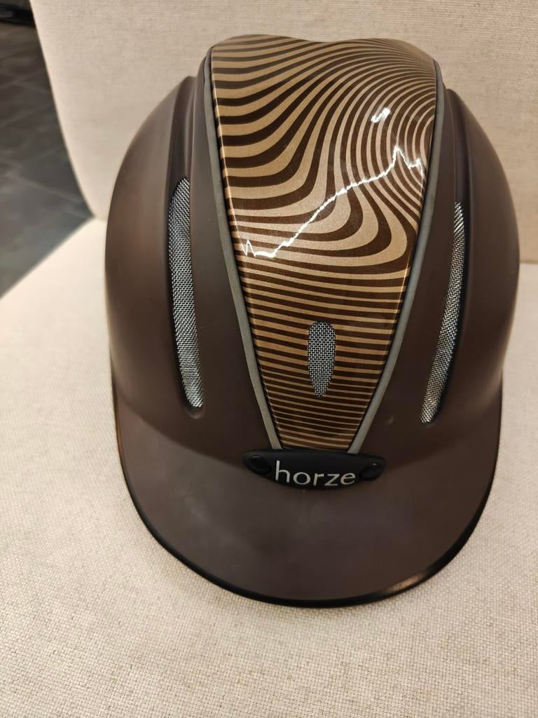 Verstelbare Paardrijcap HORZE L/XL, Dieren en Toebehoren, Paardrijkleding, Ophalen, Cap