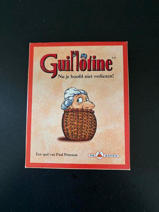 Guillotine Kaartspel, Een of twee spelers, Ophalen, Gebruikt