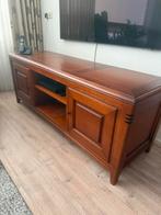 Kersenhouten TV-kast met lades en opbergvakken, Huis en Inrichting, Kasten | Televisiemeubels, Ophalen, Gebruikt, 50 tot 100 cm