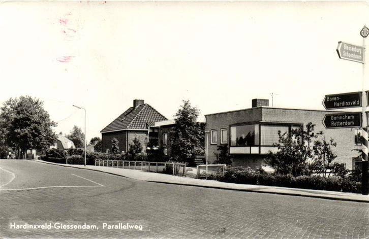 Hardinxveld-Giessendam, Parallelweg - 1973 gelopen, Verzamelen, Ansichtkaarten | Nederland, Gelopen, Noord-Brabant, Voor 1920