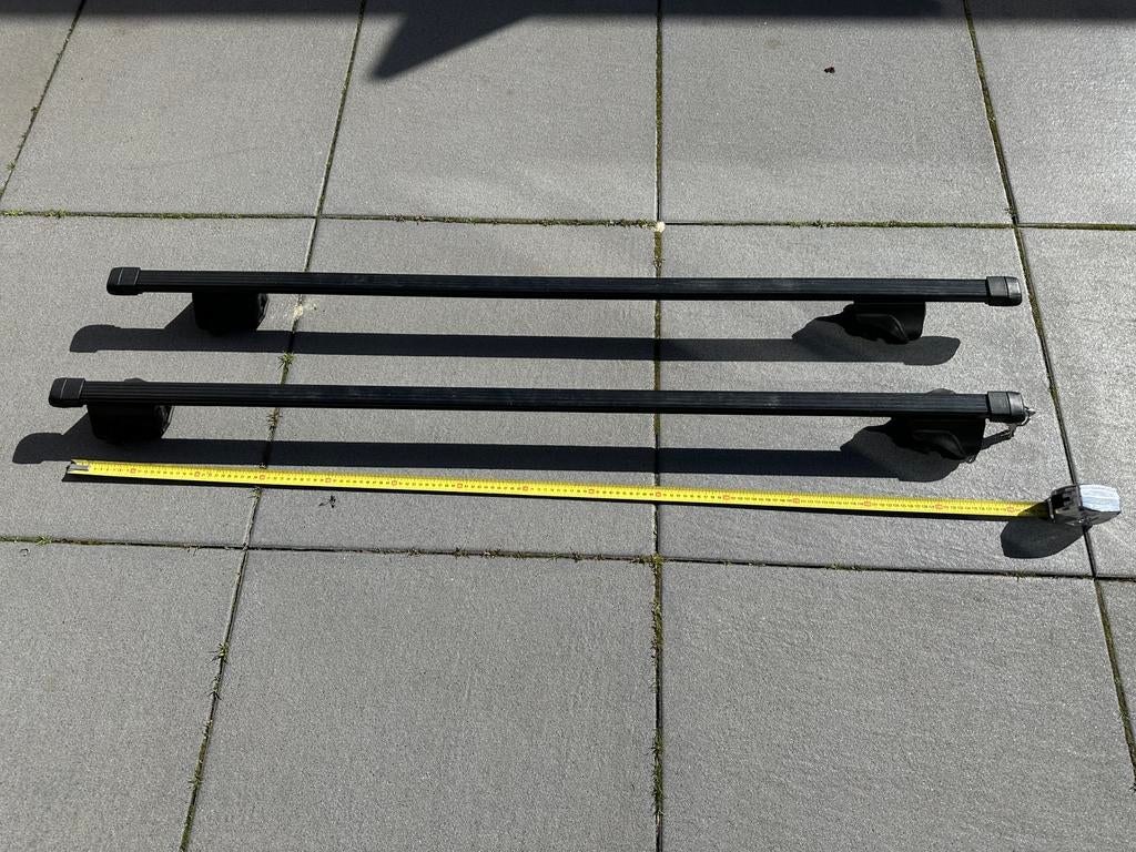 Thule dakdragers voor open dakrail., Ophalen, Zo goed als nieuw