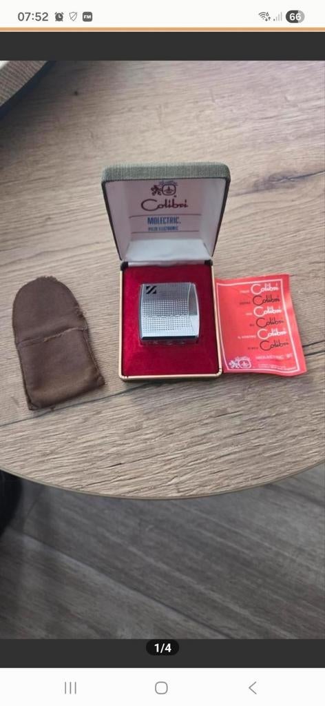 Colibri Molelectric aansteker in doosje, Verzamelen, Ophalen of Verzenden