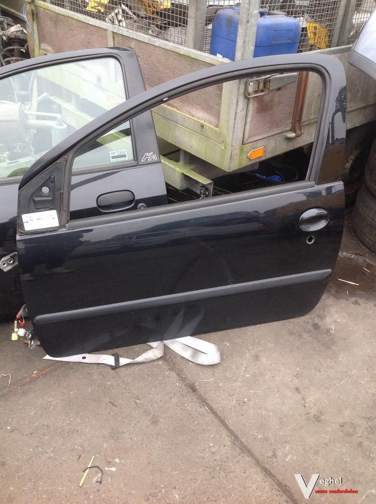 Citroen C1 2006 Wagennr 2500040  Portier Linksvoor of Rechts, Ophalen, Gebruikt, -, Deur