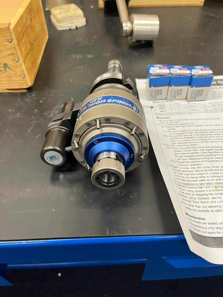 Daishowa BT40 Spindle Speeder, Doe-het-zelf en Verbouw, Gereedschap | Freesmachines, Ophalen, Zo goed als nieuw, Elektrisch, Bovenfrees