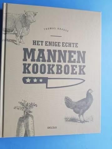 Het enige echte mannen kookboek - Thomas Krause, Verzenden, Zo goed als nieuw, Azië en Oosters
