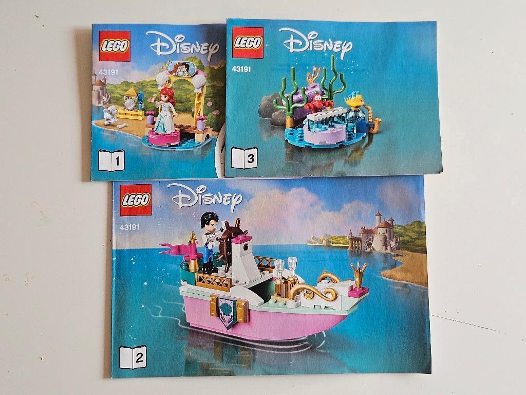 Lego Disney 43191 Ariels Feestboot, Ophalen of Verzenden, Zo goed als nieuw, Complete set, Lego