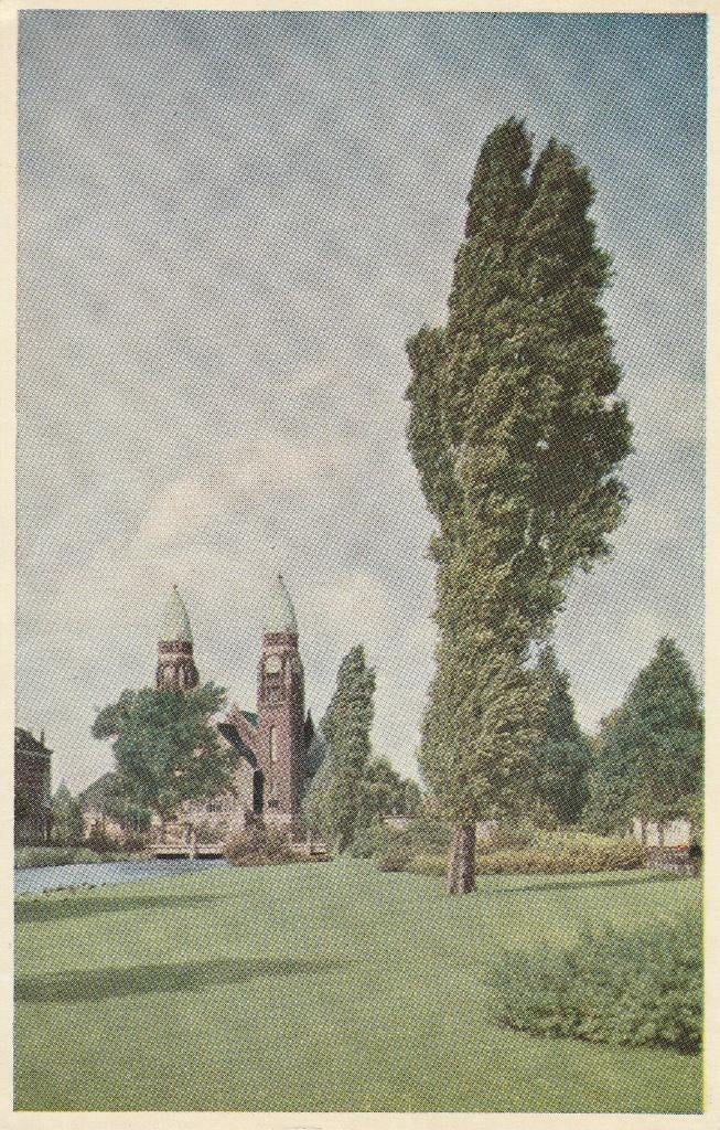 Rotterdam - Koninginnekerk, Ophalen of Verzenden, 1940 tot 1960, Ongelopen, Zuid-Holland
