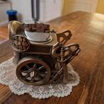 Vintage Aansteker Antieke Strijdwagen 10 x 6 cm groot, Ophalen of Verzenden, Gebruikt, Aansteker