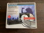 SilverCrest Karaoke-Set met 2 microfoons en DVD, Ophalen, Zo goed als nieuw, Complete set