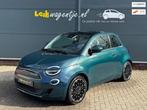 Fiat 500 e La Prima 42 kWh *pano *carplay *keyless *camera, Gebruikt, 118 pk, 4 stoelen, Leder