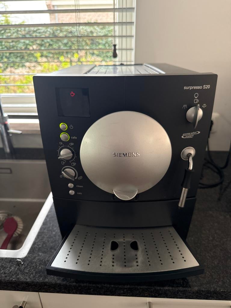 Siemens Surpresso S20 koffiemachine, Stoompijpje, Gebruikt, Koffiemachine, Koffiebonen