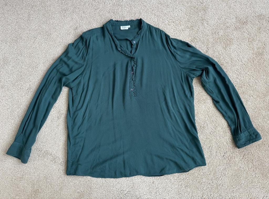 Hartford top - Groen - Maat 5, Kleding | Dames, Tops, Gedragen, Maat 42/44 (L), Groen, Lange mouw, Verzenden