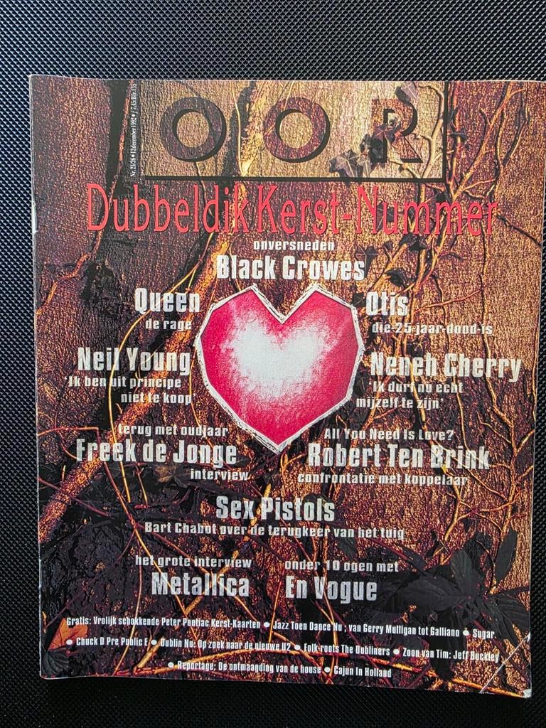 OOR Kerstnummer 1992 – Jaaroverzicht – Speciale uitgave, Boeken, Tijdschriften en Kranten, Ophalen of Verzenden, Gelezen, Muziek, Film of Tv