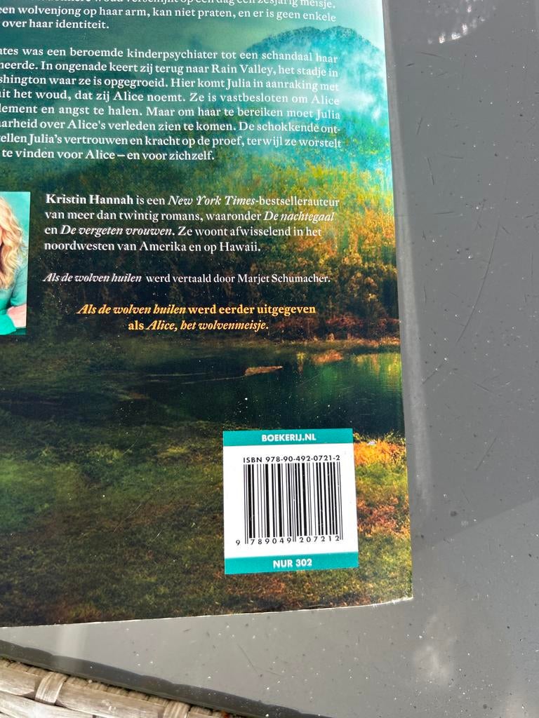 Als de Wolven Huilen - Kristin Hannah Roman, Boeken, Ophalen, Gelezen, Nederland