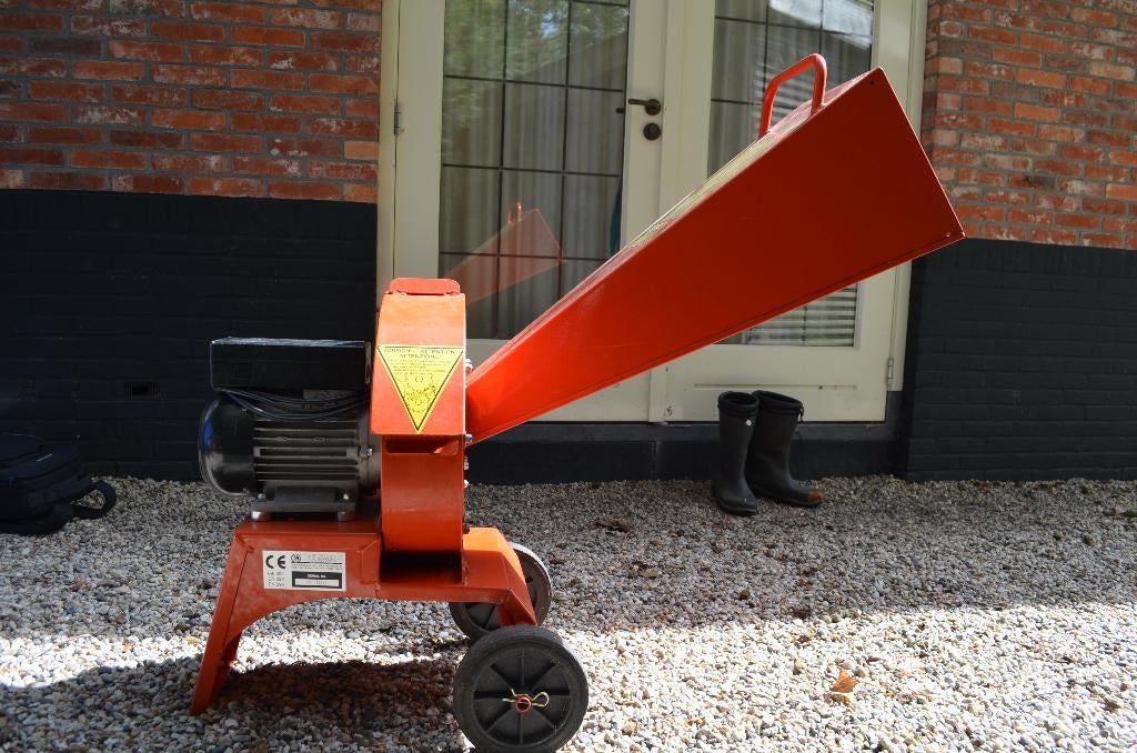 hakselaar/hout versnipperaar Caravaggi Bio 50 elektrisch, Ophalen, Gebruikt, CARAVAGGI, Met opvangzak