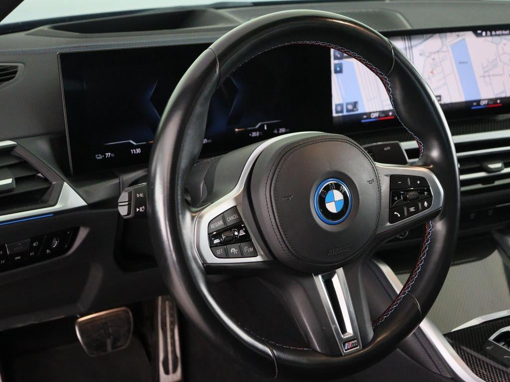 BMW i4 M50 High Executive 84 kWh M-Performance (bj 2023), Auto's, BMW, Gebruikt, 520 km, Zwart, 2190 kg