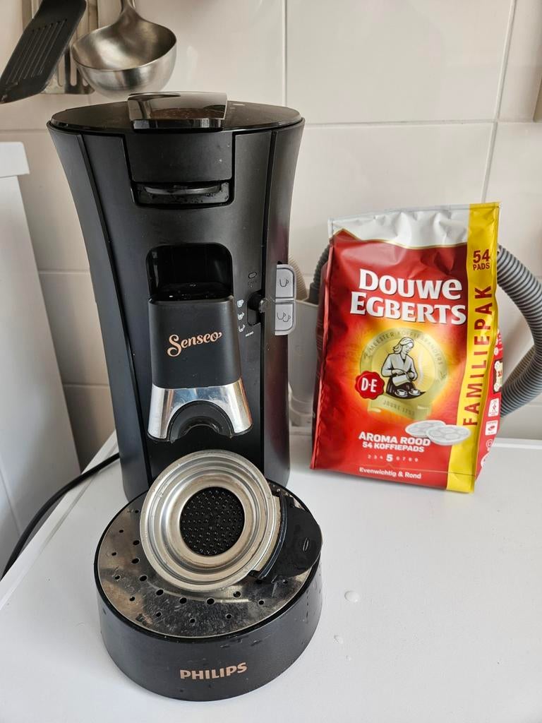 Philips senseo, Witgoed en Apparatuur, Koffiezetapparaten, Ophalen, Koffiemachine, Zo goed als nieuw, Koffiepads en cups