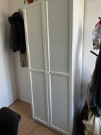 Witte Billy kast met deuren, Huis en Inrichting, Kasten | Boekenkasten, 200 cm of meer, Zo goed als nieuw, 25 tot 50 cm, Overige houtsoorten
