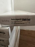 Belakos Rustico Visgraat 20 PVC vloer - 13,56 m², Ophalen, Bruin, Nieuw, Vinyl