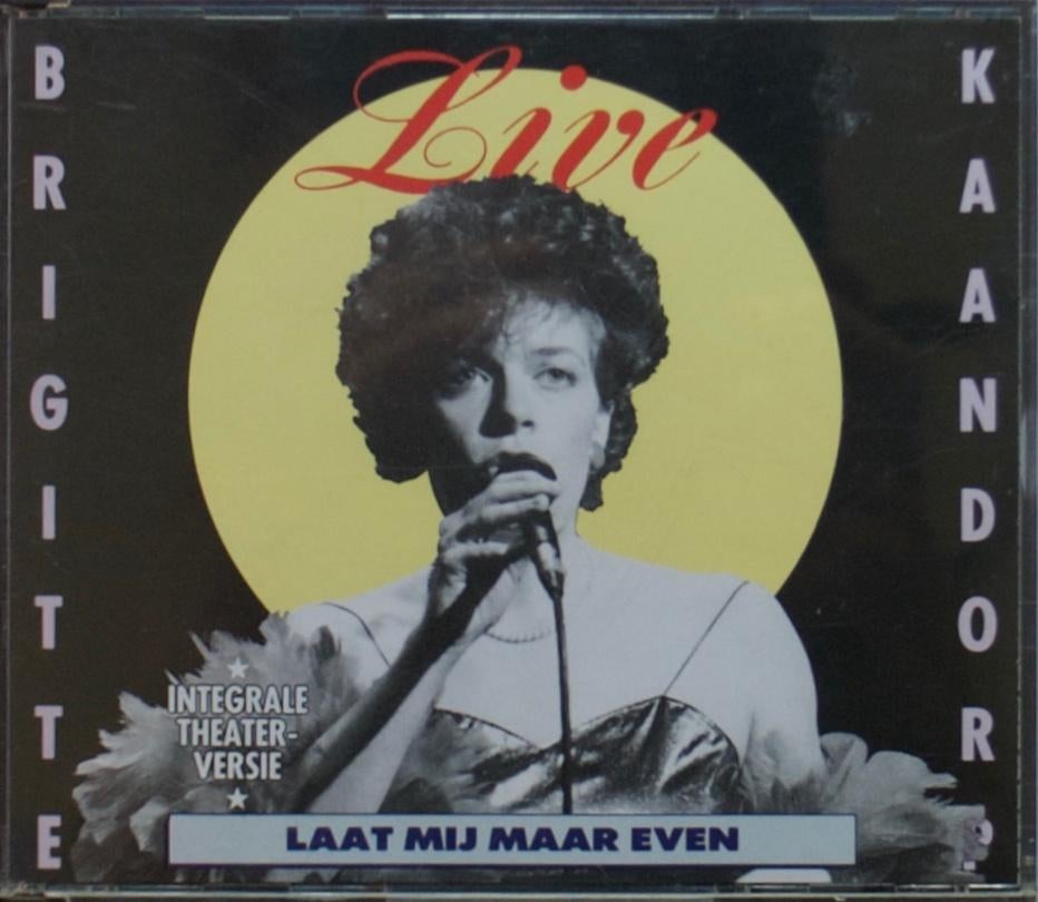 2cd Brigitte Kaandorp Laat mij maar even integrale theater, Ophalen of Verzenden, Gebruikt