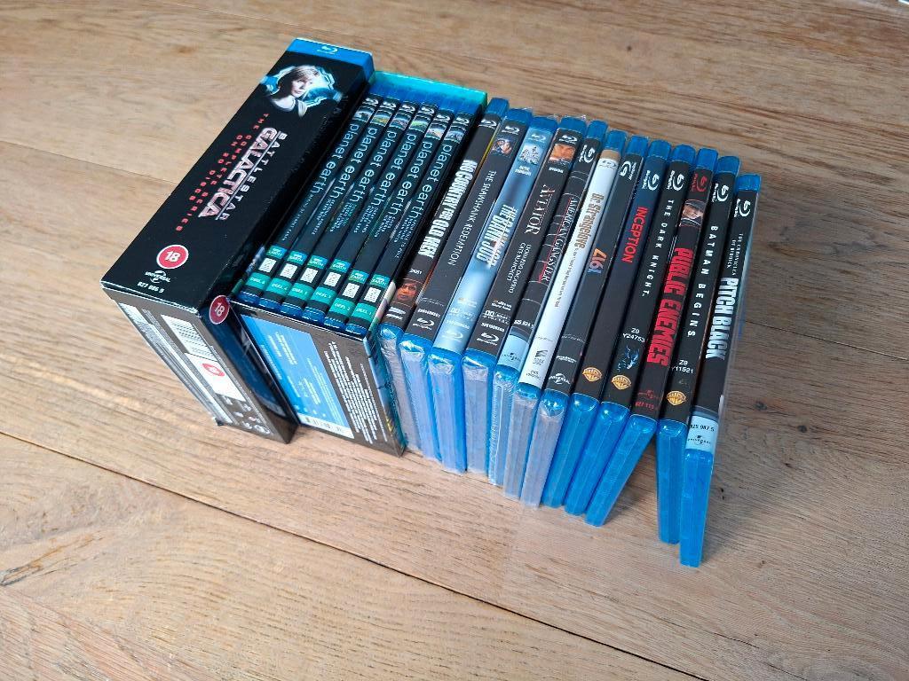 blu-ray films 14 titles (shawshank redemption), Cd's en Dvd's, Blu-ray, Ophalen of Verzenden, Zo goed als nieuw, Actie