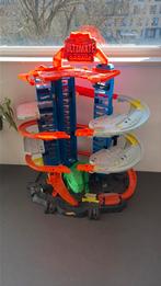 Hot wheels racebaan/ autogarage, Ophalen, Opwindmechanisme, Hot Wheels, Racebaan