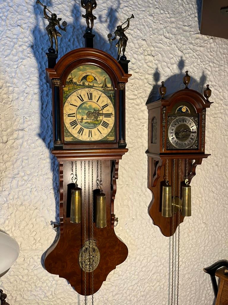 Staart Klokje dubbel gong slag., Ophalen