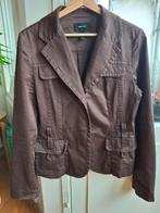 Safarimodel colbert, Kleding | Dames, Jasjes, Kostuums en Pakken, Ophalen of Verzenden, Gedragen, Maat 42/44 (L), Blauw