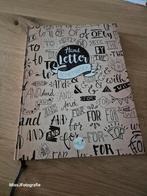 Nieuw Hand Letter Schetsboek - Perfect voor Creatievelingen, Ophalen of Verzenden, Nieuw