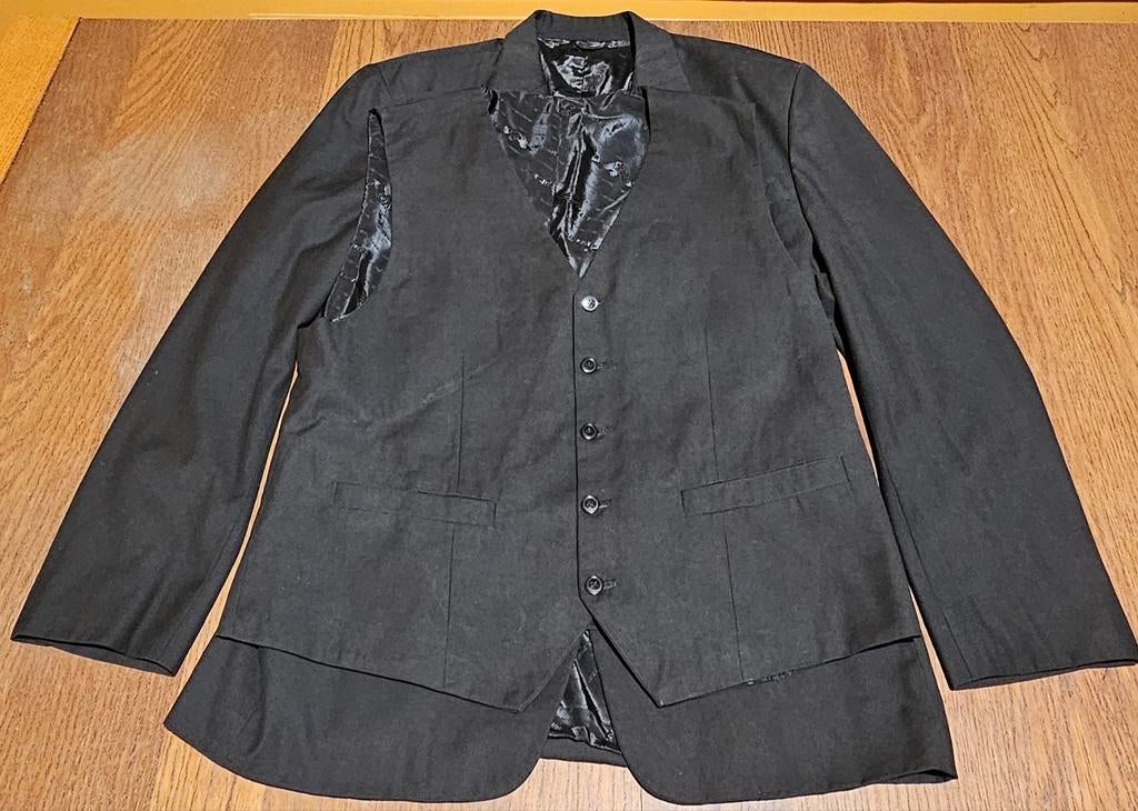 Giorgio Armani Colbert Gilet Maat XL stropdas, Kleding | Heren, Kostuums en Colberts, Zwart, Maat 56/58 (XL), Ophalen of Verzenden