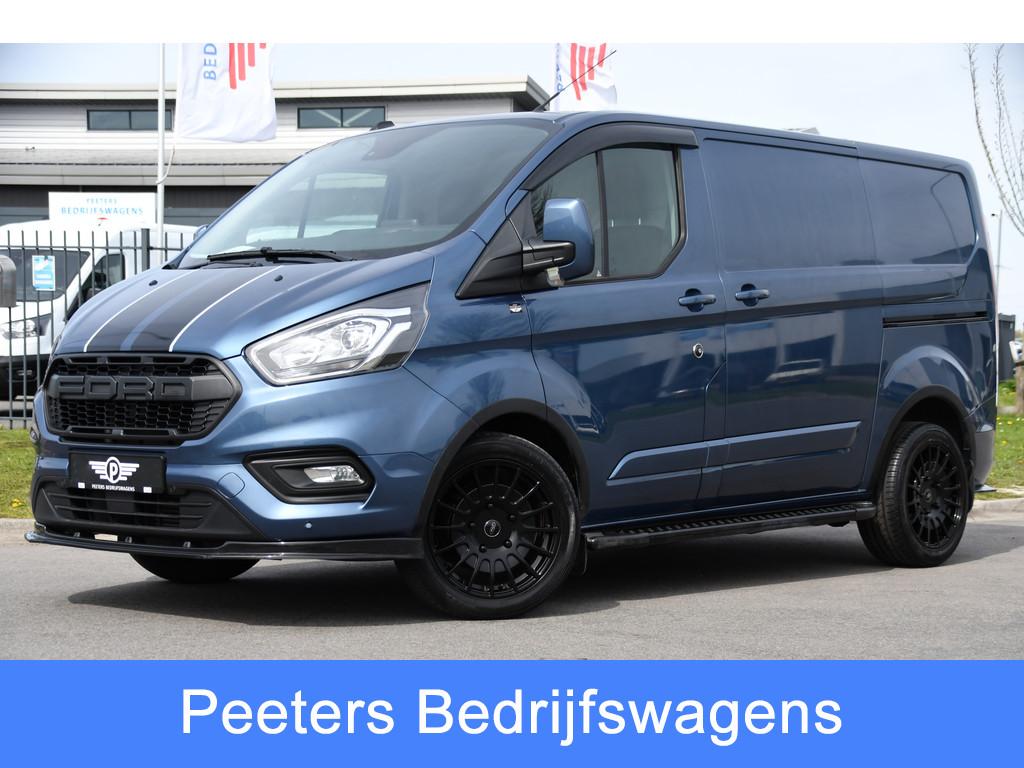 Ford Transit Custom 2.0 TDCI L1H1 Sport Edition Camera, Crui, Euro 6, 4 cilinders, 1991 kg, Blauw
