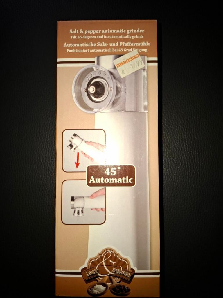 Automatische Elektrische Peper- of Zoutmolen, Ophalen of Verzenden