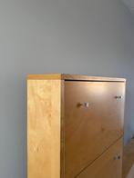 Set van 2 schoenenkasten met kleppen - Goede staat, Huis en Inrichting, Kasten | Schoenenkasten, Ophalen, Zo goed als nieuw