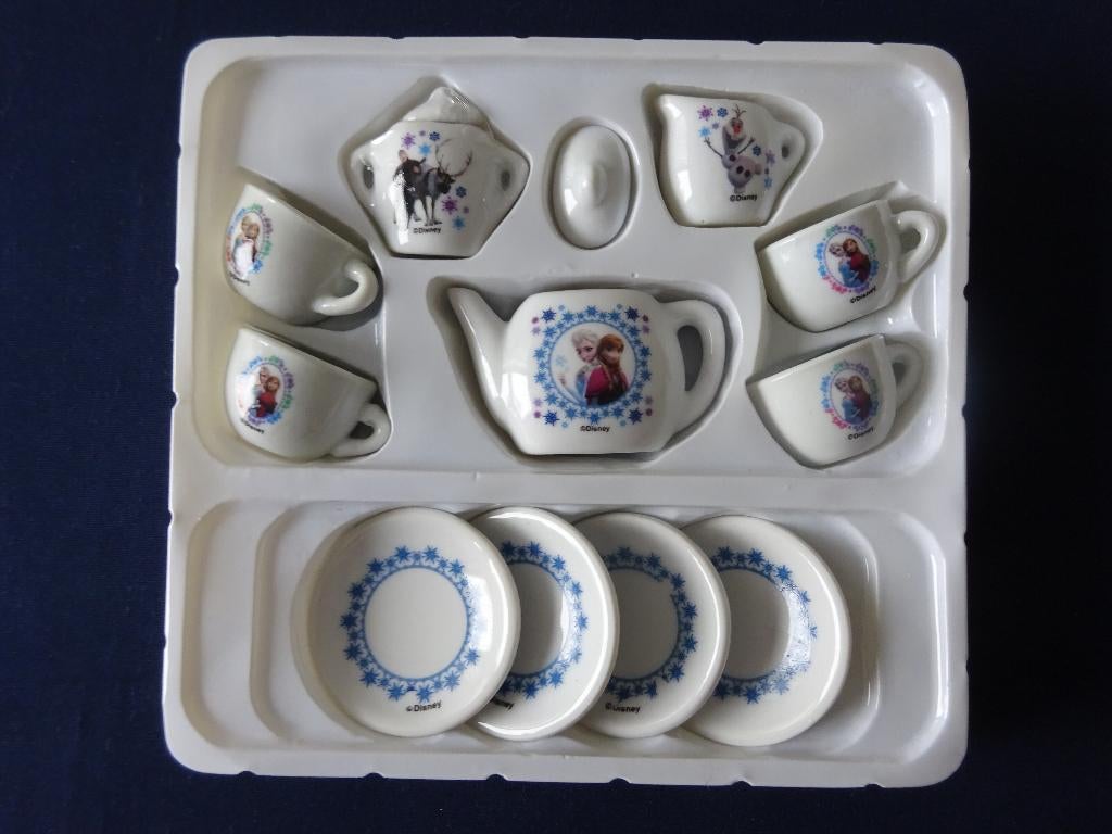 Mini serviesje Disney Frozen, Ophalen, Gebruikt, Overige materialen, Speelkeuken-accessoire