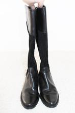 Mooie Suede Leren Tiramisu Laarzen s16 (Maat 38) € 95,-, Hoge laarzen, Zwart, Ophalen of Verzenden, Zo goed als nieuw