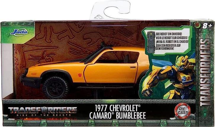 Jada Diecast: Transformers: 1977 Chevrolet Camaro 1:32, Hobby en Vrije tijd, Modelauto's | 1:32, Nieuw, Auto, Overige merken, Ophalen of Verzenden