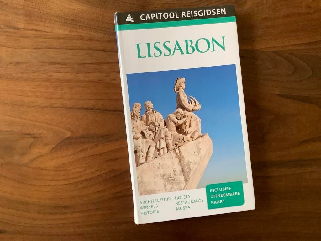 Lissabon Portugal 192pag Capitool reisgids + kaart, Ophalen of Verzenden, Europa, Reisgids of -boek, Capitool