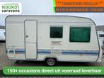 Adria UNICA 390 DS DINETTE + TREINZIT + FIETSENDRAGER, Caravans en Kamperen, Caravans, Serviceluik, Bedrijf, Tot en met 3, Adria