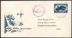 1e KLM vlucht Palma de Mallorca Spanje 1956, Verzenden, Envelop