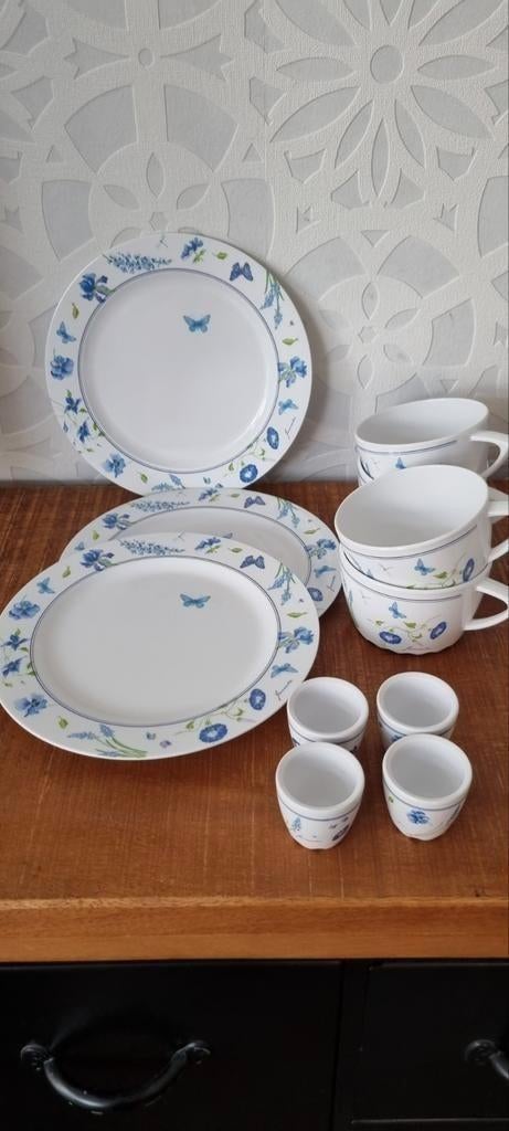 Janneke Brinkman flowers mepal rosti borden eierdop soepkom, Ophalen of Verzenden, Gebruikt